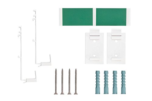 KLEMMTRÄGER UND ZUBEHÖR MONTAGE-SET FÜR DECKEN UND WANDMONTAGE ZUM BOHREN - FÜR FENSTERROLLOS VON KS HANDEL KIT 1 von KS Handel 24