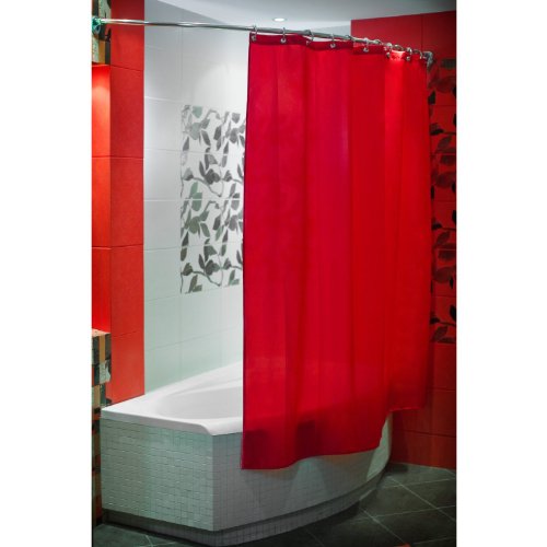 KS Handel 24 ALU BOGENSTANGE 90x90 cm DUSCHVORHANGSTANGE OVAL Chrom OVALSTANGE DUSCHVORHANG! Arched Rod! von KS Handel 24