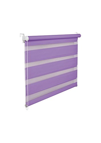 KS Handel 24 DOPPELROLLO DUOROLLO 90 cm BREIT 150 cm LANG LILA VIOLETT INKL. SEILZUG FENSTERROLLO KLEMMROLLO Jalousie KS Handel 24 DOPPELROLLO DUOROLLO 90 cm BREIT 150 cm LANG LILA VIOLETT INKL. SEILZUG FENSTERROLLO KLEMMROLLO Jalousie von KS Handel 24