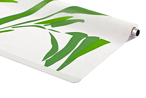 KS Handel 24 ERSATZROLLE HALB-Kassetten DUSCHROLLO ALLE Designs 7 Breiten EINFACHER WECHSEL (60x190 cm, Bambus) von KS Handel 24