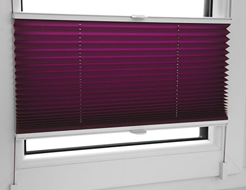 KS Handel 24 PLISSEE FALTROLLO 90x120 cm Beere INKL. KLEMMTRÄGER Jalousie - MEGA Auswahl IM Shop - 80 Breiten - 12 Farben KS Handel 24 PLISSEE FALTROLLO 90x120 cm Beere INKL. KLEMMTRÄGER Jalousie - MEGA Auswahl IM Shop - 80 Breiten - 12 Farben von KS Handel 24