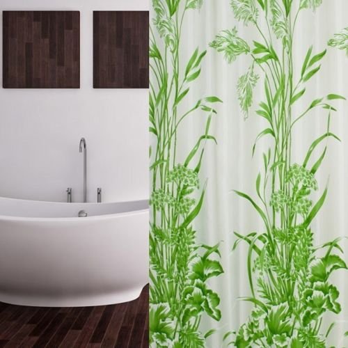 KS Handel 24 Textil DUSCHVORHANG BLATTMUSTER Weiss GRÜN 240x180 cm INKL. DUSCHRINGE 240 x 180 cm! Shower Curtain Green! KS Handel 24 Textil DUSCHVORHANG BLATTMUSTER Weiss GRÜN 240x180 cm INKL. DUSCHRINGE 240 x 180 cm! Shower Curtain Green! von KS Handel 24