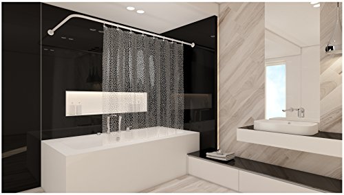 PEVA DUSCHVORHANG MILKY STONE 120x200 cm TRANSPARENT MILCHIG INKL. DUSCHVORHANGRINGE PEVA DUSCHVORHANG MILKY STONE 120x200 cm TRANSPARENT MILCHIG INKL. DUSCHVORHANGRINGE von KS Handel 24