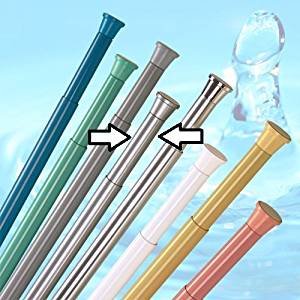 DUSCHVORHANGSTANGE 125 - 220 cm ALU SILBER MATT TELESKOPSTANGE KLEMMSTANGE GARDINENSTANGE! SPRING SHOWER ROD SILVER! DUSCHVORHANGSTANGE 125 - 220 cm ALU SILBER MATT TELESKOPSTANGE KLEMMSTANGE GARDINENSTANGE! SPRING SHOWER ROD SILVER! von KS Handel 24