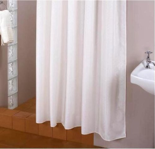 ÜBERLÄNGE! TEXTIL DUSCHVORHANG 220 BREIT x 220 HOCH WEISS ÜBERLÄNGE 220x220 ÜBERLÄNGE! TEXTIL DUSCHVORHANG 220 BREIT x 220 HOCH WEISS ÜBERLÄNGE 220x220 von KS Handel 24