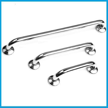 KS Handel 24 WANNENGRIFF BADEWANNENGRIFF HALTEGRIFF Chrom 20 cm ROBUSTE UND STABILE AUSFÜHRUNG! Grab BAR Chrome! von KS Handel 24