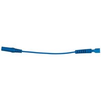 4,0 mm Eingangsbuchse auf 6,0 mm Prüfadapterbuchse flach (blau) von KSTOOLS
