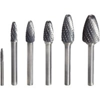 Hm Rundbogen-Frässtift Form f, 6mm Hm Rundbogen-Frässtift Form f, 6mm von KS TOOLS