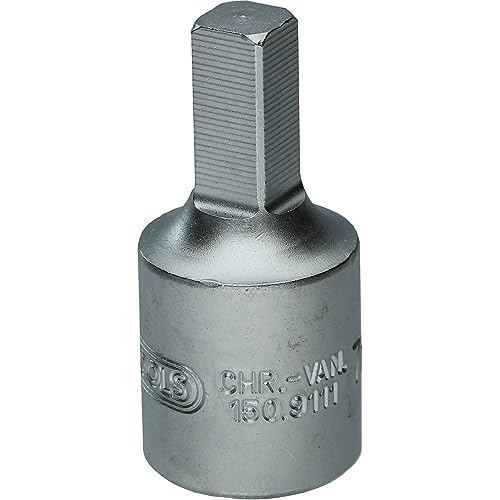 3/8" Öldienst-Bit-Stecknuss für Innenvierkant-Schrauben, 7 mm von KS Tools