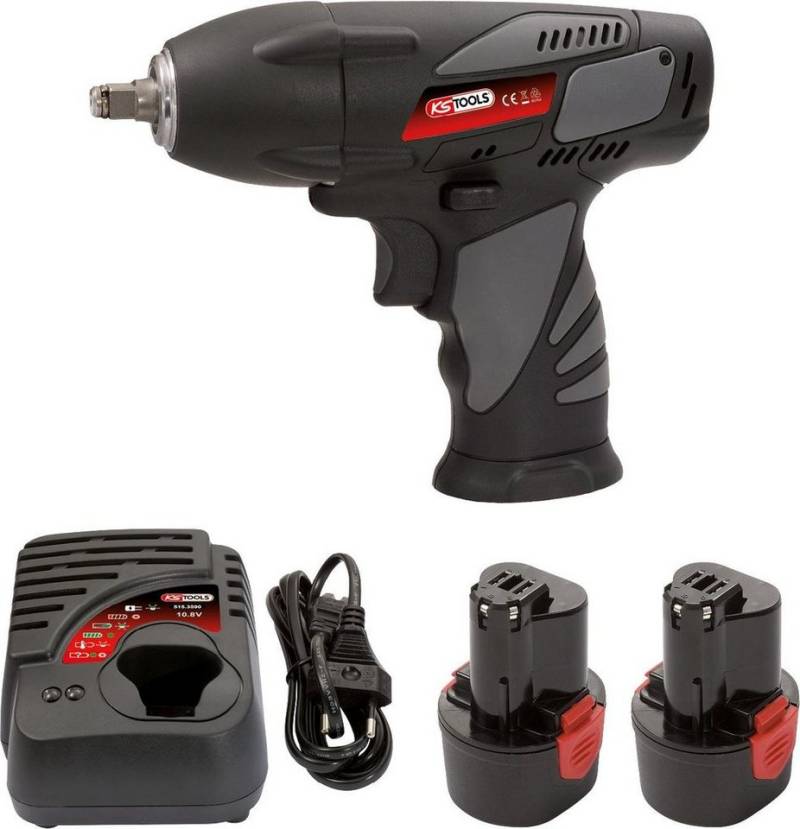Akku-Schlagschrauber 3/8'' Akku-Schlag-Schrauber, 117Nm, 1.870 U/min, mit 2 Akkus und 1 Ladegerät von KS Tools