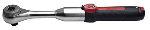 KS TOOLS 515.3793 – Ratsche 1/2 Zoll auf Batterie – Ratsche in gerader Form – Ratsche in gerader Form – Steckschlüssel mit Ratsche aus Chrom Vanadium – für Schraubendreher-Set – umkehrbare Ratsche von KS Tools