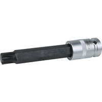 KS Tools 1/2" Bit-Stecknuss für RIBE®-Schrauben, M12, Länge 120 mm, phosphatiert von KS Tools