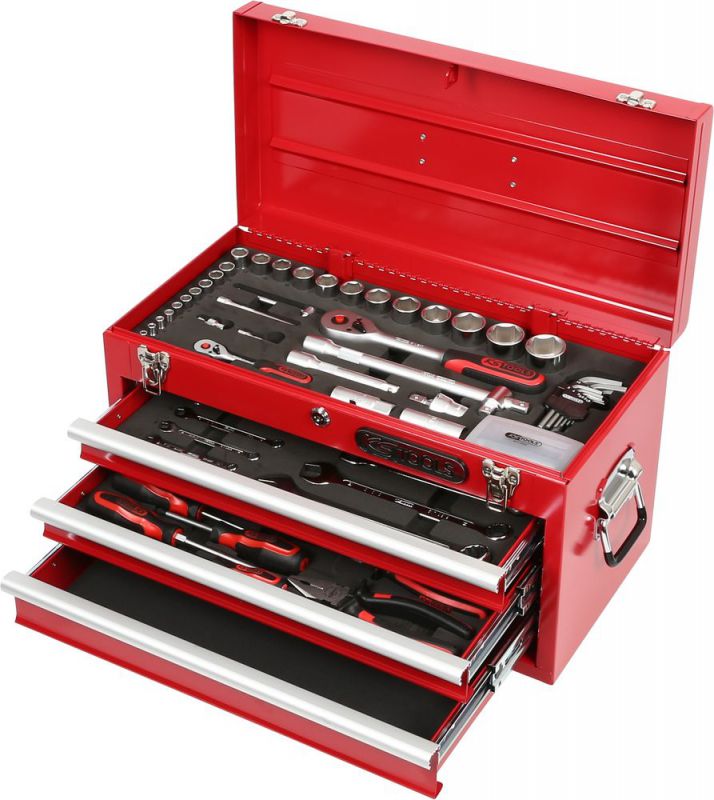 KS Tools 1/4"+1/2" Werkzeug-Satz, 100-tlg - 911.0100 von KS-Tools