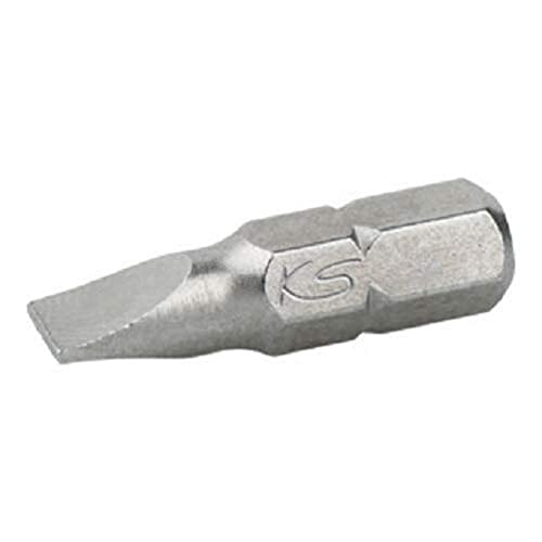 KS Tools 1/4" Mini-Bit für Schlitz-Schrauben 4,0 mm, 18 mm, One Size von KS Tools