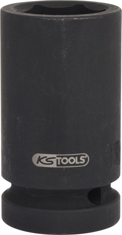 KS Tools 1" Sechskant-Kraft-Stecknuss, lang, 115 mm - 515.1886 von KS-Tools