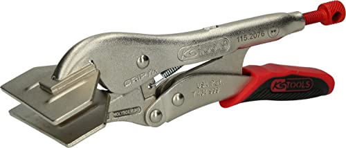 KS Tools 115.2076 Breitmaul-Flachbacken-Gripzange mit Easy-Release, 205mm KS Tools 115.2076 Breitmaul-Flachbacken-Gripzange mit Easy-Release, 205mm von KS Tools