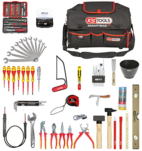 KS Tools 117.0138 Material-138 Werkzeuge Elektriker in Tasche Smartbag von KS Tools