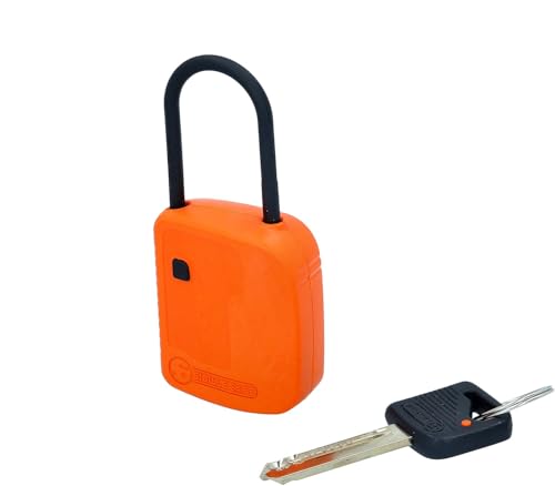 KS Tools 117.0220 Absperr-Vorhängeschloss | orange | Verbundmaterial | 38 mm von KS Tools
