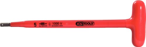 KS Tools 117.1677 Isolierter T-Griff-Stiftschlüssel, 5x120mm von KS Tools