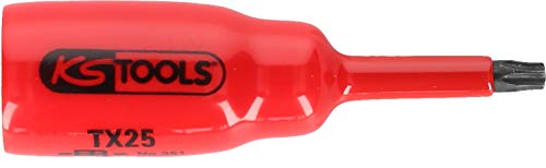 3/8" Bit-Stecknuss mit Schutzisolierung für Torx-Schrauben, T20, kurz von KS Tools