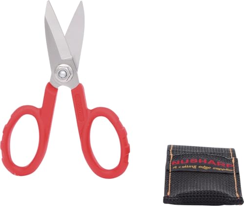 KS Tools 118.0060 Universal-Werkstattschere, 140mm, inklusive Gürteltasche von KS Tools