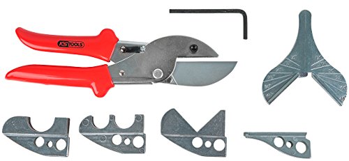 KS Tools 123.0075 Scheren-Satz für Schläuche und Kunststoffrohre, 8-teilig von KS Tools