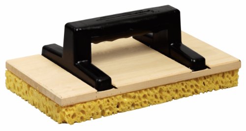 KS Tools 144.0592 Holz-Reibebrett, rechteckig mit Schwamm, 140x250mm von KS Tools