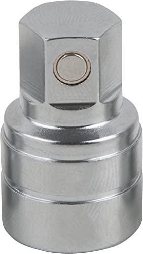 KS Tools 150.1436 3/8" Öldienst-Bit-Stecknuss für Innensechskant-Schrauben mit Magnet, 8 mm von KS Tools
