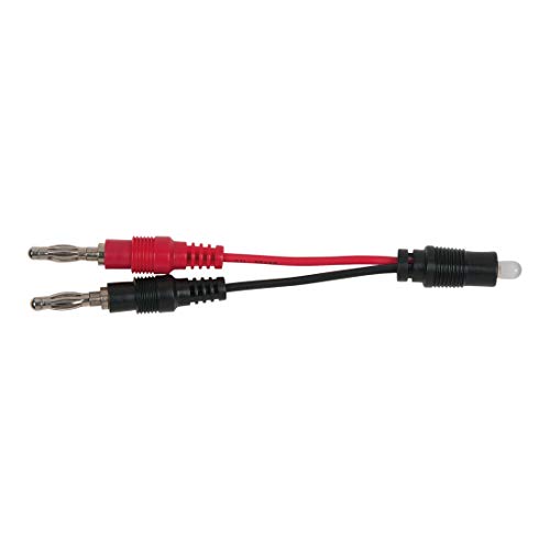 KS Tools 150.1672 Polaritätsprüfer mit 4,0mm Bananenstecker-Anschluss und Duo-LED von KS Tools