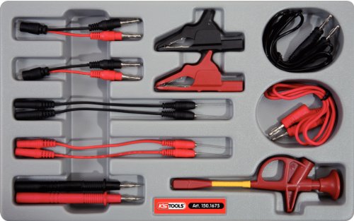 KS Tools 150.1675 12/24V Diagnose Prüf- und Mess-Kabel-Satz, 13-tlg. KS Tools 150.1675 12/24V Diagnose Prüf- und Mess-Kabel-Satz, 13-tlg. von KS Tools