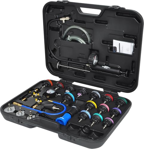 KS Tools 150.1930 MASTER Kühlsystem-Diagnose-Service-Satz, 25-tlg. von KS Tools