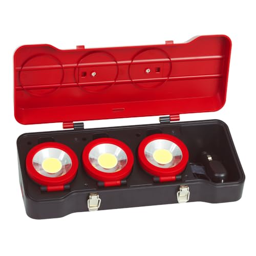 KS Tools - 150.4314 – Set mit 3 LEDS-Projektoren, 3 W, Leistung 250 Lumen pro Projektor KS Tools - 150.4314 – Set mit 3 LEDS-Projektoren, 3 W, Leistung 250 Lumen pro Projektor von KS Tools