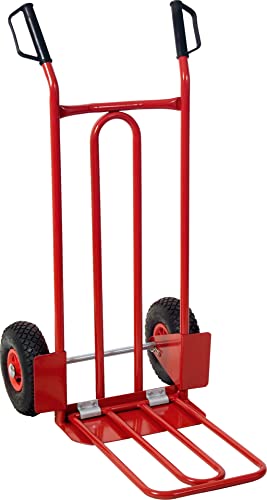 KS Tools 160.0226 Transport-Stapelkarre mit Luftbereifung, 250kg von KS Tools