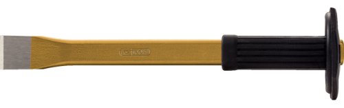 KS Tools 162.0209 Maurermeißel mit Handschutzgriff,flach oval,33x1000mm von KS Tools