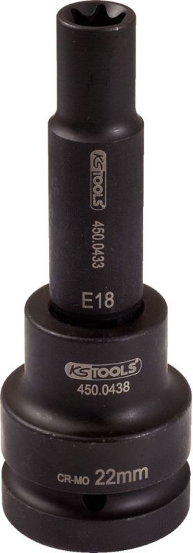 KS Tools 3/4" Torx-E-Kraft-Stecknuss, lang, E22 - 450.0453 von KS-Tools