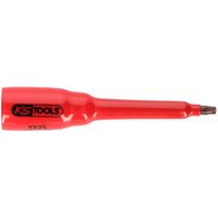KS Tools 3/8" Bit-Stecknuss mit Schutzisolierung für Torx-Schrauben, T27, lang KS Tools 3/8" Bit-Stecknuss mit Schutzisolierung für Torx-Schrauben, T27, lang von KS Tools