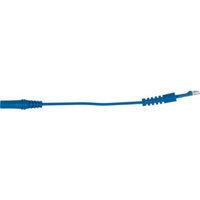 KS Tools 4,0 mm Eingangsbuchse auf 4,0 mm Prüfadapterstecker rund (blau) von KS Tools