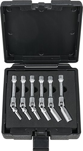 KS Tools 500.7320 3/8" Glühkerzen-Gelenkschlüssel-Satz, lang, 6-tlg. von KS Tools