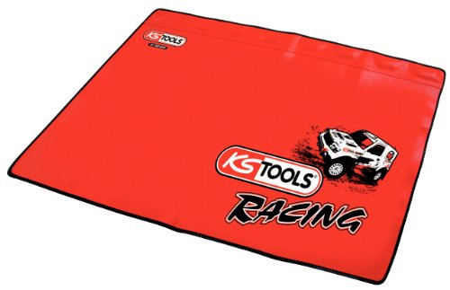 KS Tools 500.8050 Fahrzeugschoner mit eingenähten Magneten, 1070x600mm von KS Tools