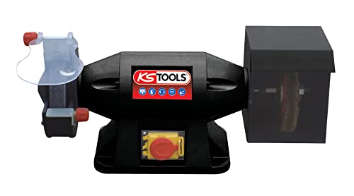 KS Tools 500.8462 Schraubendreher, 900 W, Schleif-/Bürsten-Ø 200 mm, weiß von KS Tools