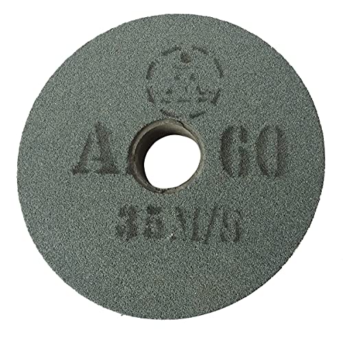 KS Tools 500.8466 Schleifscheibe, 150 x 25 x 32 mm, Körnung A60, für 500.8458 und 500.8461, Weiß von KS Tools