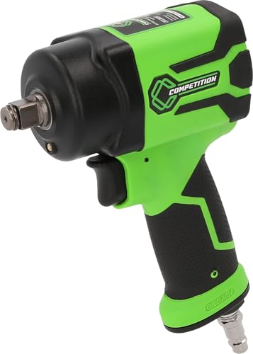 COMPETITION 512.0030 1/2" Mini-Hochleistungs- Druckluft-Schlagschrauber 1.390 Nm (Powered by KS TOOLS) von COMPETITION