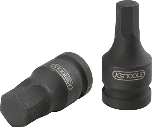 3/8" Kraft-Bit-Stecknuss für Innensechskant-Schrauben, kurz, 6 mm 3/8" Kraft-Bit-Stecknuss für Innensechskant-Schrauben, kurz, 6 mm von KS Tools