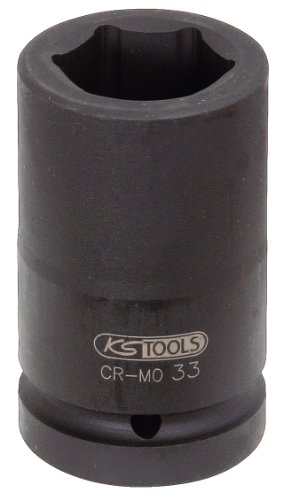 KS Tools 515.1838 1" Sechskant-Kraft-Stecknuss, lang, 38mm von KS Tools