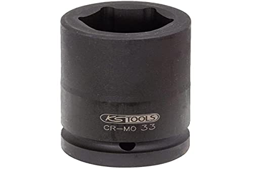 KS Tools 515.1850 1" Sechskant-Kraft-Stecknuss, lang, 50mm von KS Tools