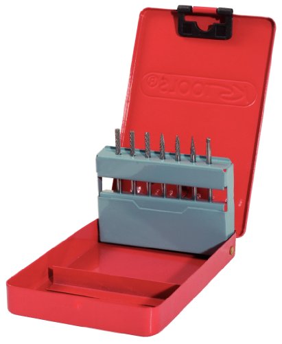 KS Tools 515.3207 HM Frässtift-Satz, 7-tlg., Farbe von KS Tools