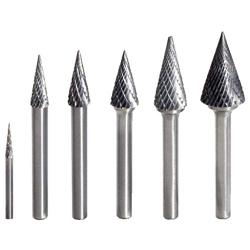 KS Tools 515.3271 HM Spitzkegel-Frässtift Form M, 3mm, Farbe von KS Tools