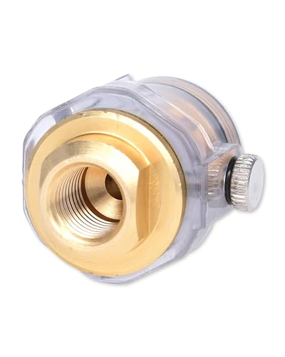 KS Tools Neben-Öler für Druckluftwerkzeuge 1/4"515.3360 54mm I Druckluft Öler zum automatischen Ölen von Druckluft-Werkzeugen I Mit transparentem Sichtglas KS Tools Neben-Öler für Druckluftwerkzeuge 1/4"515.3360 54mm I Druckluft Öler zum automatischen Ölen von Druckluft-Werkzeugen I Mit transparentem Sichtglas von KS Tools