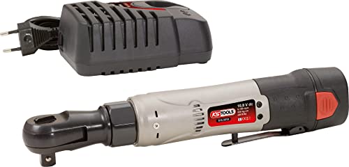 KS Tools 515.3510 1/2'' Akku-Umschaltknarre, 62Nm, 180 U/min 10,8V, mit 1 Akku und 1 Ladegerät von KS Tools