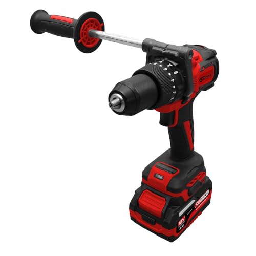 KS Tools - 515.4730F - Akku-Bohrschrauber - Brushless Akku-Bohrschrauber - Leistung 18 V - 1,6 kg ohne Akku - Lieferung im Koffer mit 2 Akkus 4 Ah KS Tools - 515.4730F - Akku-Bohrschrauber - Brushless Akku-Bohrschrauber - Leistung 18 V - 1,6 kg ohne Akku - Lieferung im Koffer mit 2 Akkus 4 Ah von KS Tools